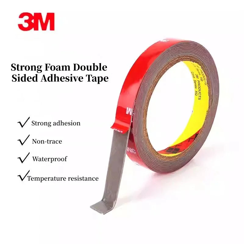 3M VHB Strong Double Sided Adhesive 3M 4229P 5-50mm Waterproof Traceless Foam Adhesive Tape For Car Home Indoor High Temperat