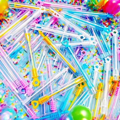 10-100 Pcs Mini Color Bubble Empty Bottle Birthday Party Carnival Gift Wedding Party Guests Baby Shower Gift Decoration Suppl