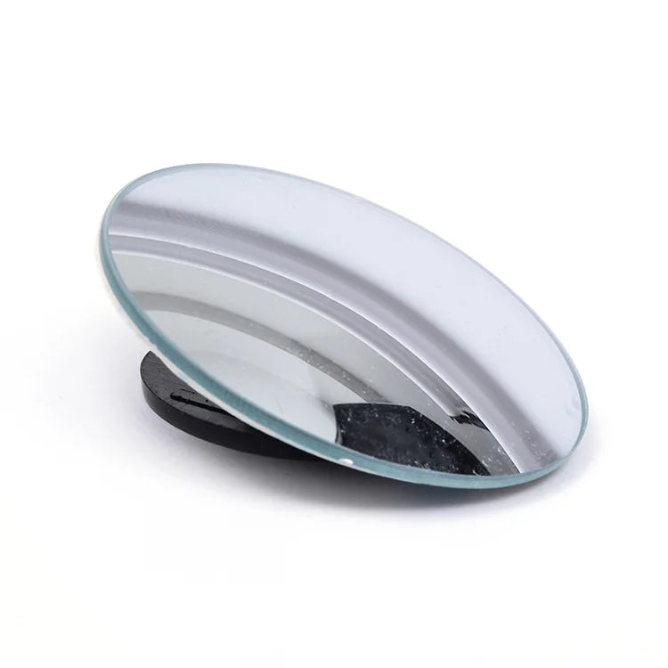Car Blind Spot Rear View Mirror Wide Angle 360 Degree Adjustable Small Round Mirror Car Reverse Auxiliary Rearview Convex Mir