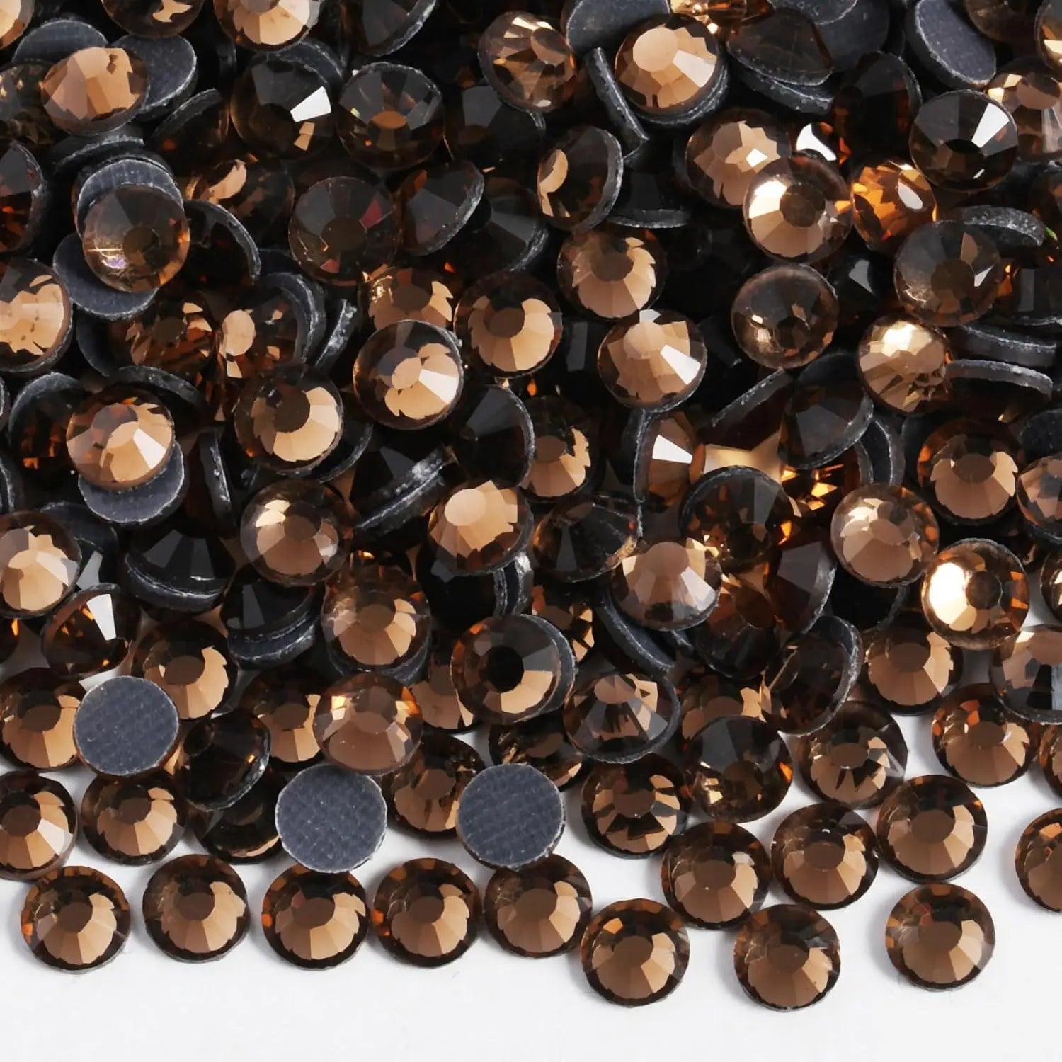 Bobohoo DMC SS6-SS30 Crystal Stones HotFix Rhinestone Glitter Crystal Strass Iron On Rhinestones For Garment Clothing Dress