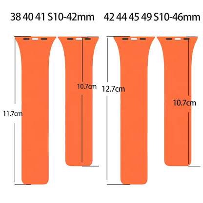 Silicone Magnetic Strap for Apple watch Bands 44mm 40mm 41mm 42mm 46mm 45mm 49mm correa iWatch Series 11 10 SE3 9 8 7 6 Ultra
