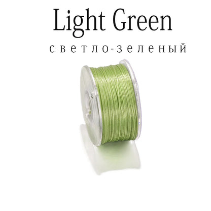 50Yards Nylon Bead Thread Nonelastic Beading Threads Seed Beads Cord Thread for DIY Bracelets Necklace Jewelry Making Supplie