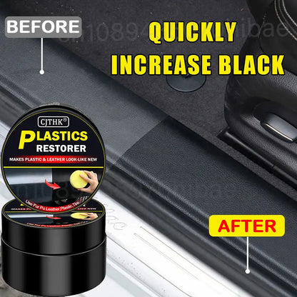 Car Plastic Restorer Back To Black Gloss Car Cleaning Products Plastic Leather Restore Auto Polish And Repair Coating Renovat