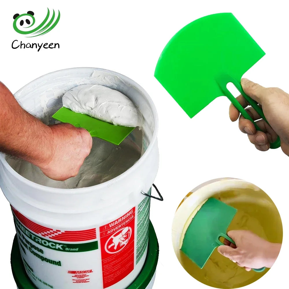 1Pc Curved Bucket Scoop Putty Knife Scraper Spackle Paint for Drywall Finishing Plaster Scraping Decals Patch Construction To