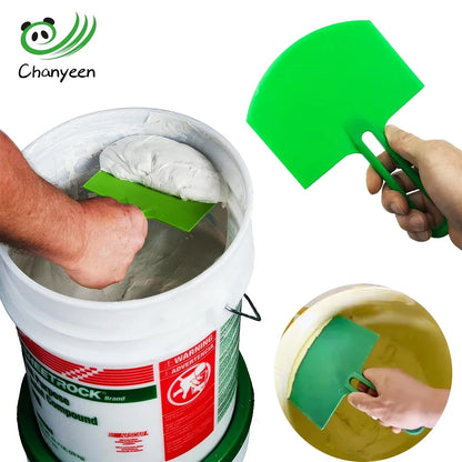 1Pc Curved Bucket Scoop Putty Knife Scraper Spackle Paint for Drywall Finishing Plaster Scraping Decals Patch Construction To