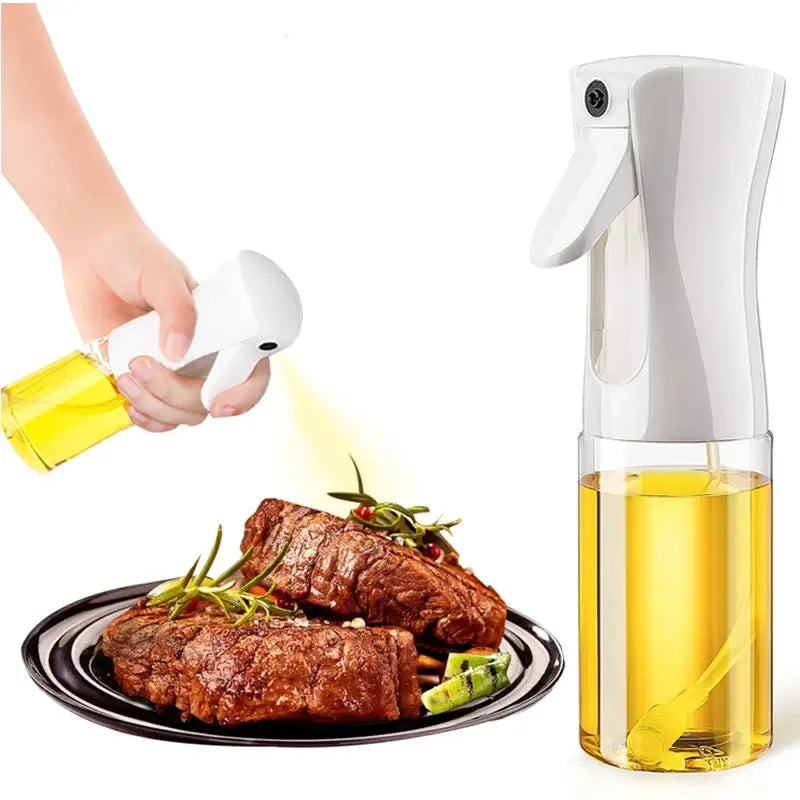 200/300/500ml Oil Spray Bottle BBQ Cooking Olive Oil Sprayer Plastic Baking Oil Spray Empty Bottle Vinegar Bottle Or Oil brus