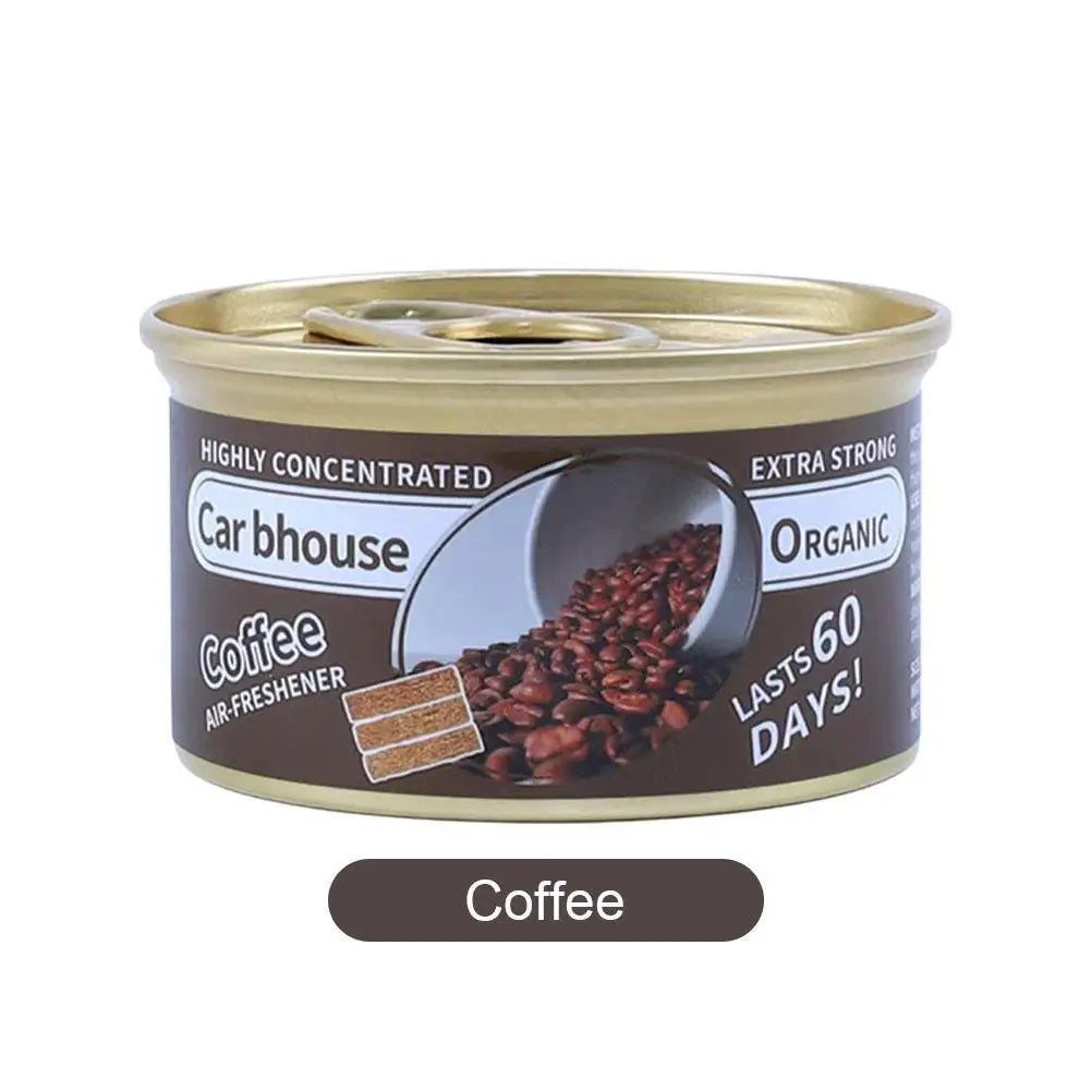 Car Air Fresheners Perfume Auto Supplies Canned Wood Blocks Coffee Flavor Explosion Car Foreign Aromatherapy Deodorant Suppli