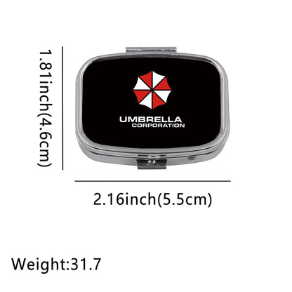 Famous Horror Film Metal Medicine Box Pill Packaging Health Products Moisture Resistant Storage Case Personalized Fashion Cas