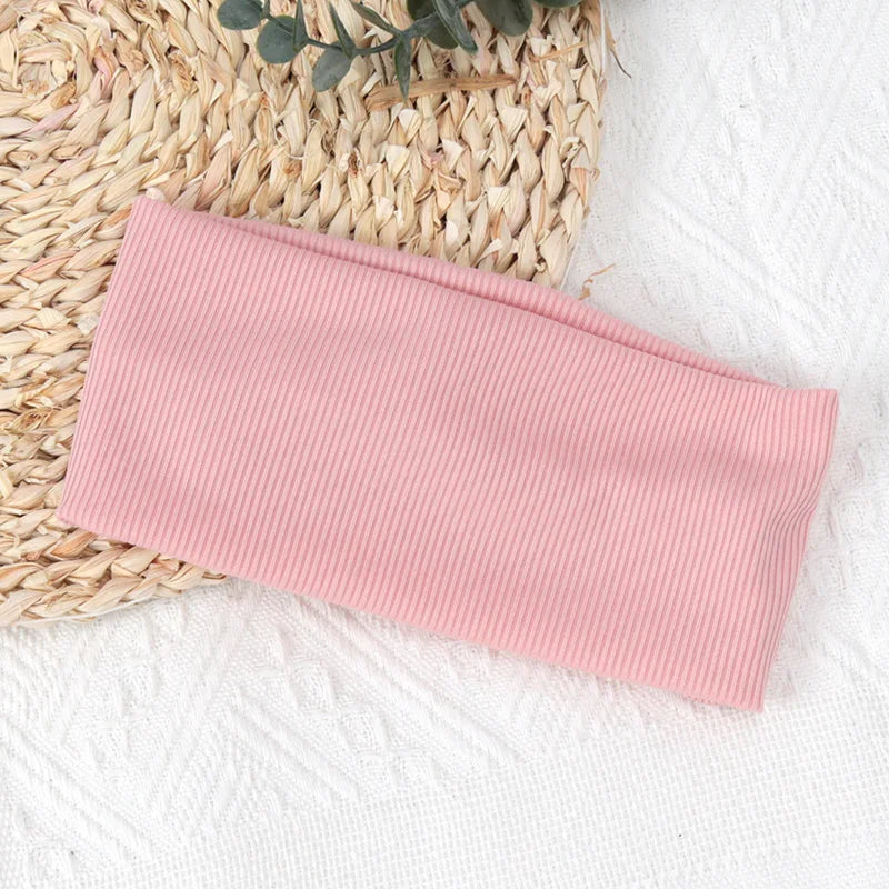 Elastic Solid Color Hair Bands for Women and Men Hairband Running Fitness Sports Yoga Headbands Girls Head Band Accessories -