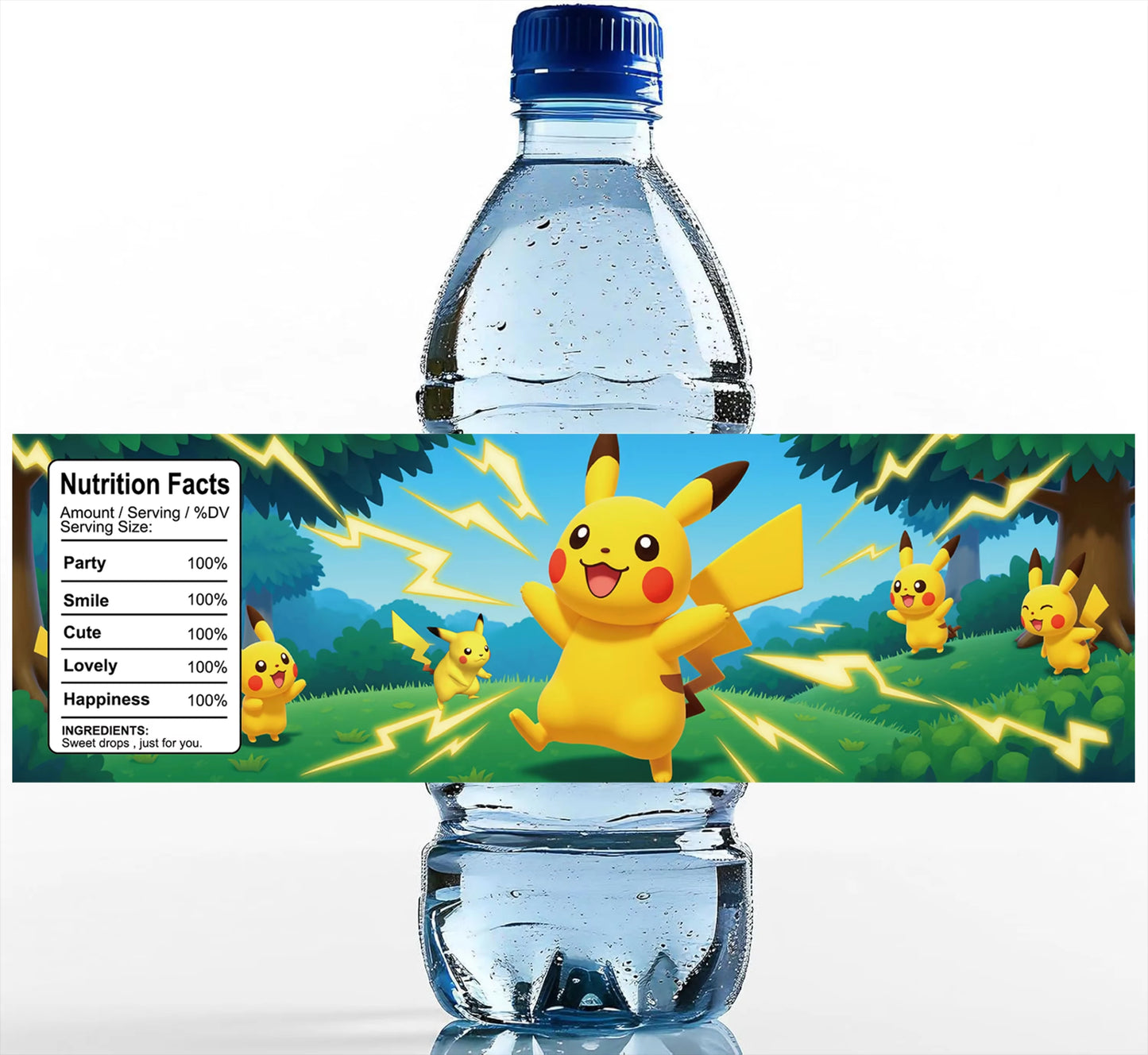 PokeMons Theme Party Favors Slap Bracelets Stickers Balloons Party Gifts Goodie Bag Stuffers Fillers Birthday Party Decoratio