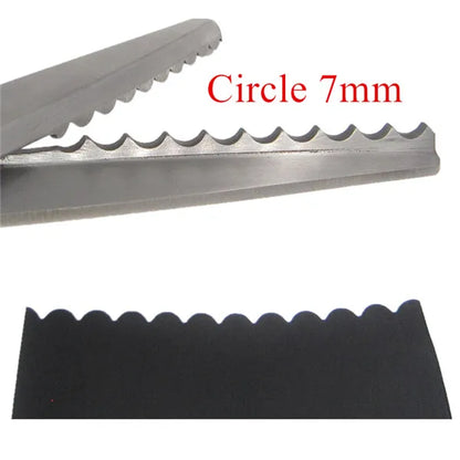 Sewing Cut 23.5cm Zig Zag Dressmaking Tailor Leather Handicraft Fabric Shear Pinking Scissor Textile DENIM DIY Upholstery Too