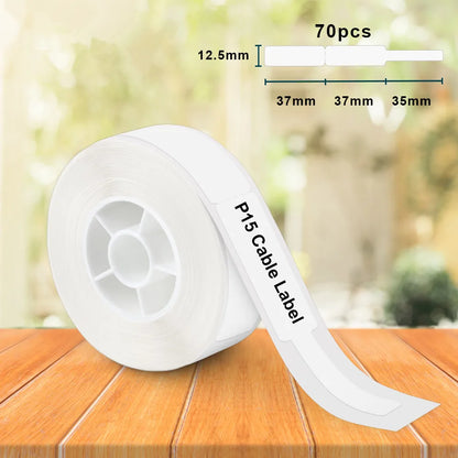 Marklife P15 Thermal Label Printer Similar as D11 D110 D101 Labeling Machine Wireless Bluetooth Label Maker With Label Sticke