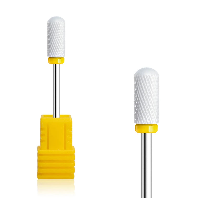 1pcs Ceramic Milling Cutter Nail Drill Bits Electric Manicure Drills Pedicure Mill Bits Machine Files Nail Art accessories To