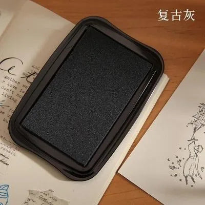 Vintage Color Inkpad For Stmaping Scrapbooking Material Big Size Stamps Decoraiton DIY Hobby Ink Pad - 5 grey
