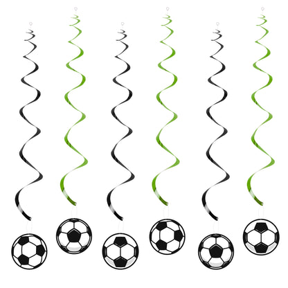Soccer Theme Disposable Tableware Set Paper Plates Cups Napkins Tablecloth For Birthday Parties - Navy Blue