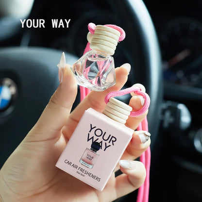 A car fragrance for automotive interior accessories, a long-lasting car air freshener that maintains a charming and fresh sce