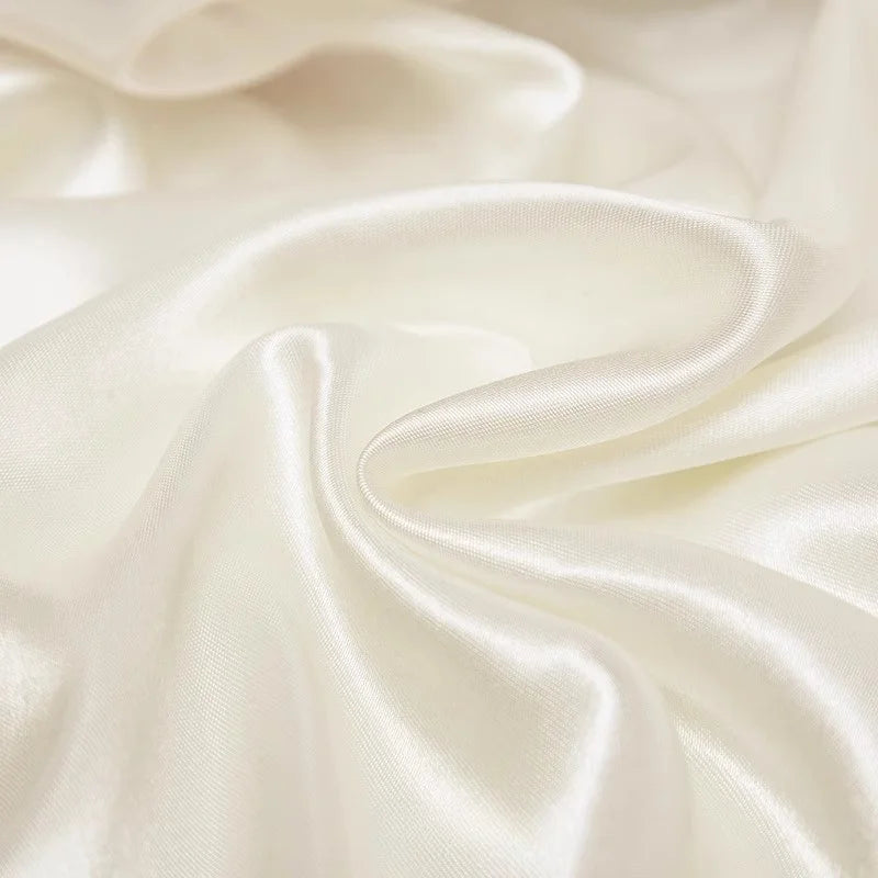 0.5m/1m/2m Satin Fabric Lining Soft and Shiny Silk-Like Material,for Clothing and Lining, Garments, DIY Craft, and Gift Wrapp