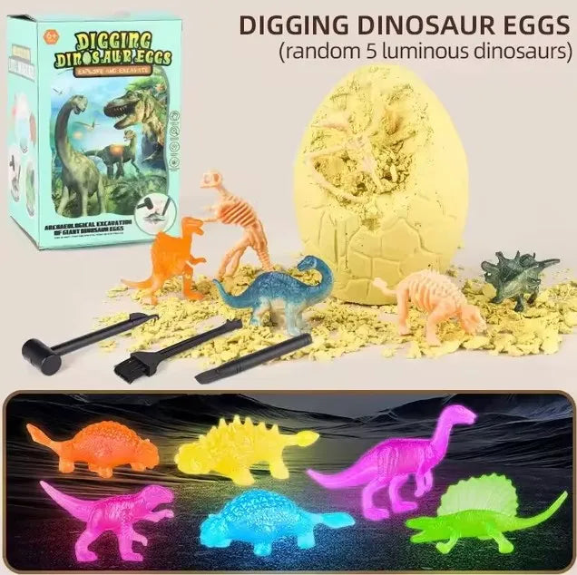 Dinosaur Fossils Kids Dig Science Kit Dinosaur And Excavation For Kids Science Kits For Boys Girls Educational Toy - Dinosaur