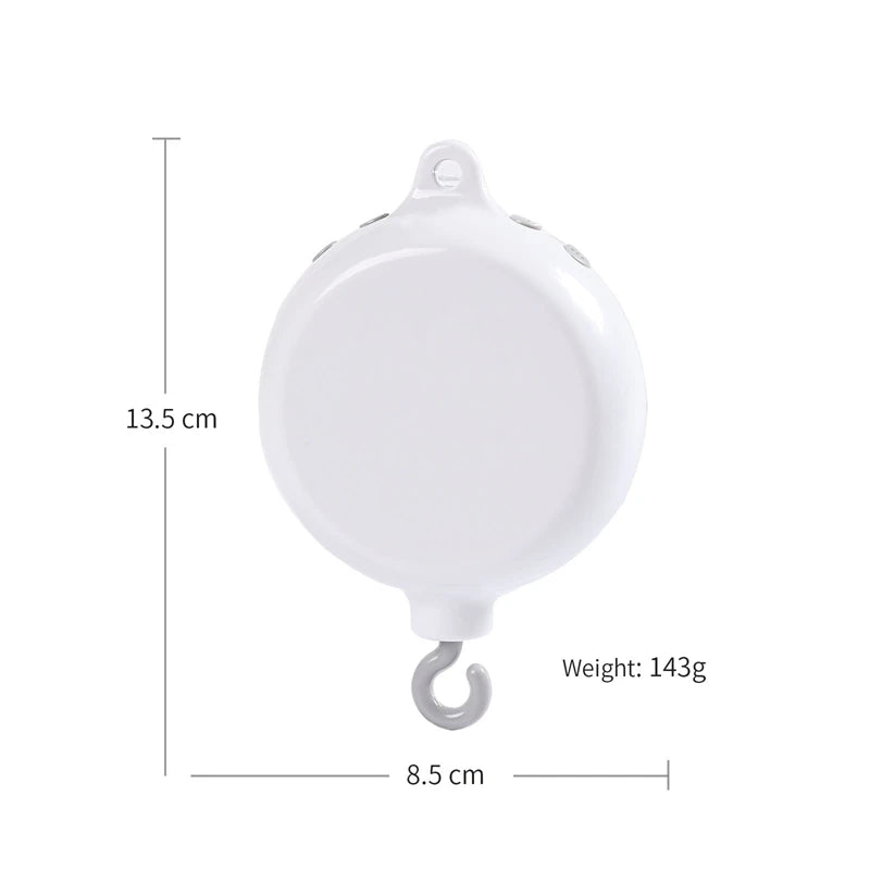 Revolving Music Box For Newborns Baby Crib Imitation Wood Color Hanging Rattle Baby Soothing Musical Toys 0-12 Months Baby Gi