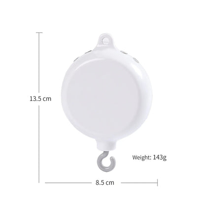 Revolving Music Box For Newborns Baby Crib Imitation Wood Color Hanging Rattle Baby Soothing Musical Toys 0-12 Months Baby Gi