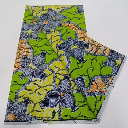 African Ankara prints batik patchwork fabric real wax African sewing material 100% cotton tissu for dress crafts