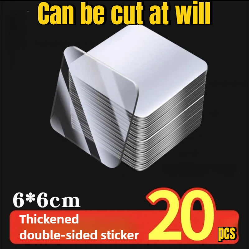 Double Sided Adhesive Tape Nano Reusable Super Strong Transparent Wall Stickers WaterProof Widely Used Wall Mount Sticker - 6