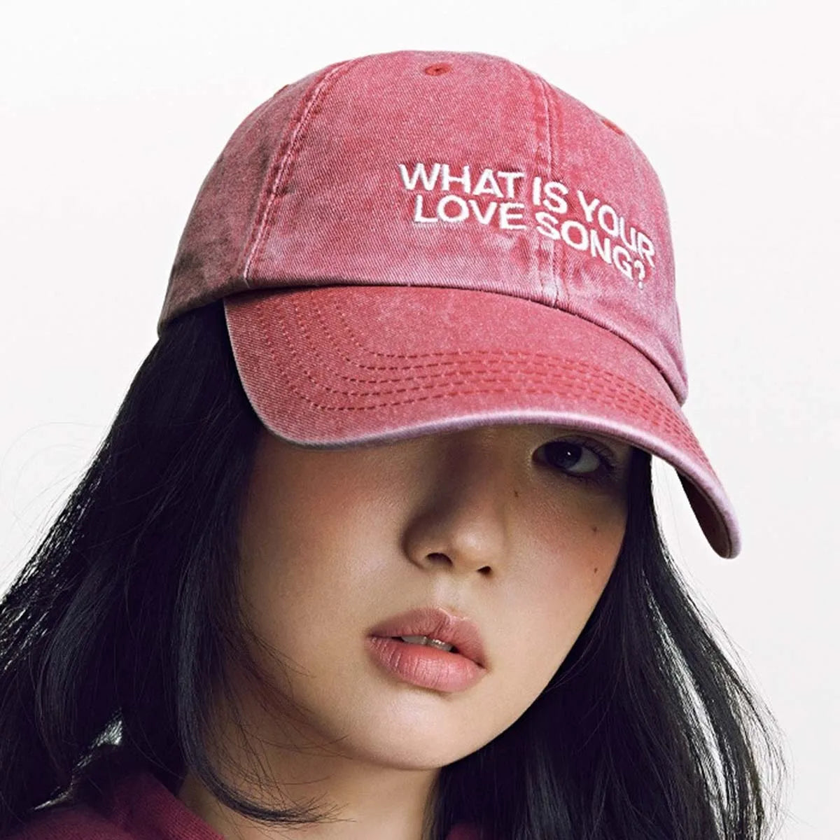 2 Styles Washed Cotton Baseball Cap With Printed Distressed Soft Top Denim Hat Vintage Hat For Men & Women