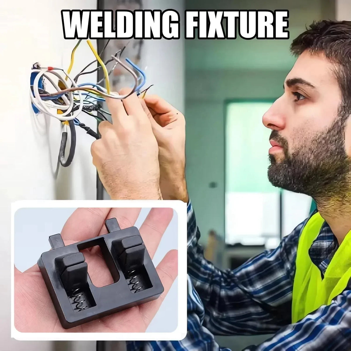 Professional Wire Welding Clamp Adjustable Portable Soldering Fixture Spring Design Quick Clamp Release Soldering Iron Brazin