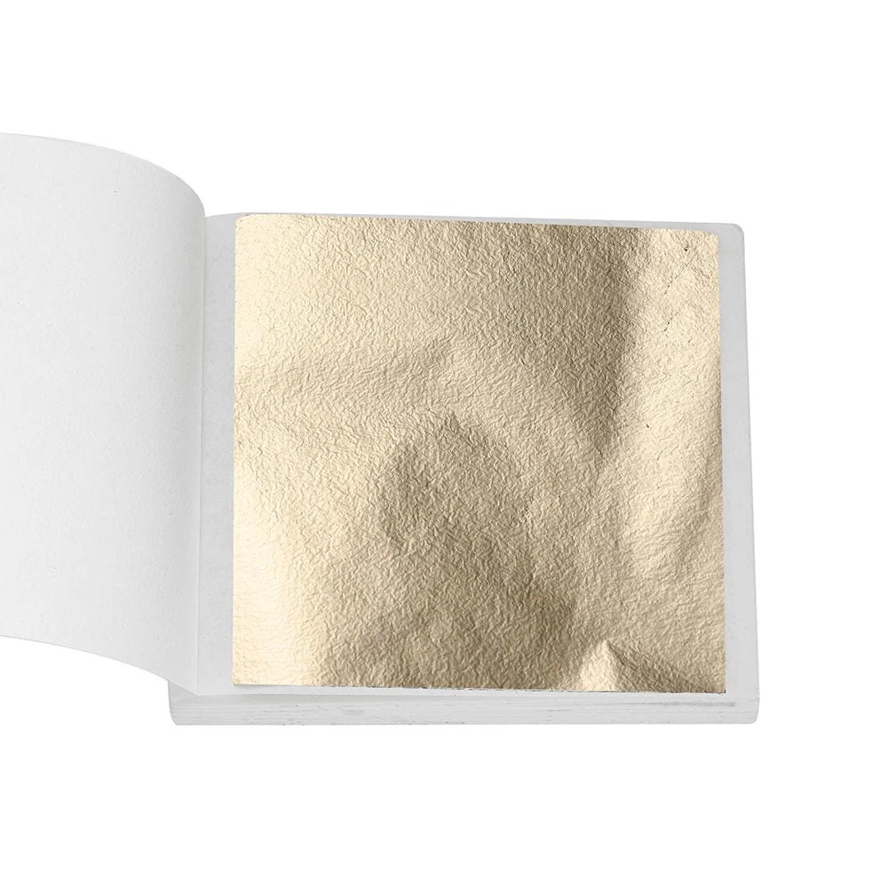 100-200sheets Imitation Gold Foil Paper Leaf Gilding DIY Epoxy Resin Mold Jewelry Making Filling Decorate Resin Crafts Tool -