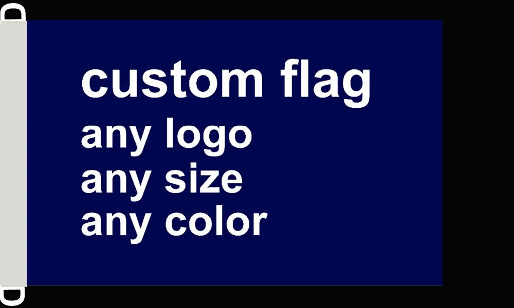 Custom Flag 3x5/2X8/4X6/5X8FT Any Size Banner Flying Free Design Polyester Sport Car Decor Home Gift Party Dorm Indoor Outdoo