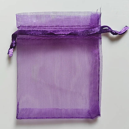 25/50/100pcs Organza Gift Bag Multicolor Drawstring Pouches For Candy Jewelry Bag Packing Wedding Gift Bags Organza Bag - Dar