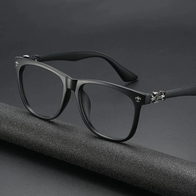 Fashion Glasses Frame Women Anti Blue Light Men Square Eyeglasses Vintage Prescription Eyewear