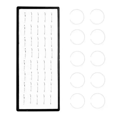 Fashion Crystal Stainless Steel Nose Stud Piercing for Women Hypoallergenic 1.8mm Nose Ring Straight/L/Screw Shaped Body Jewe
