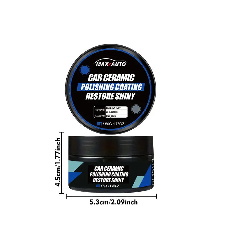 Ceramic Nano Polish Wax for Car Paint Scratch Repair Coating Plated Crystal Hydrophobic Polishing Paint Liquid Car Polishing 