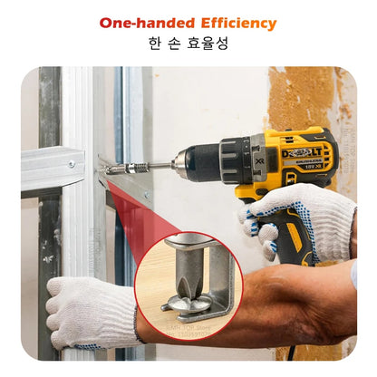 iLMH Spring-loaded Screw Holder Bit, Anti-Drop Screw Fixing Bit Power Tool Accessories, Drill Bit Holder for PH2 T20 T25 Scre