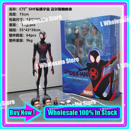 In Stock Mess Toys Superior Symbiote Scarlet Spider Ct Toys Spiderman Daredevil Batman Wolverine Anime Action Figure Gifts To