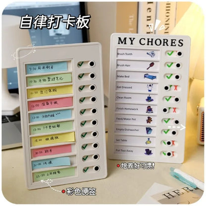 Bview Art 10 Blank Sheets of Paper To Do List Board Memo List Board for Adults and Children for Planning Reminders