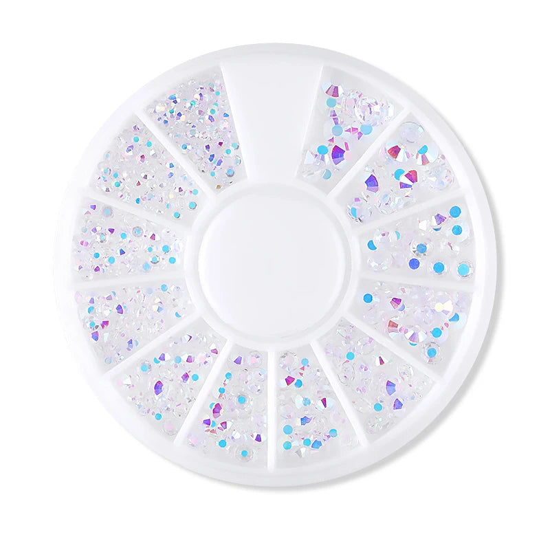 nail parts nail art glitter rhinestone Crystal gems jewelry Bead Manicure decoration accessories nail supplies for profession