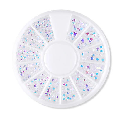 nail parts nail art glitter rhinestone Crystal gems jewelry Bead Manicure decoration accessories nail supplies for profession