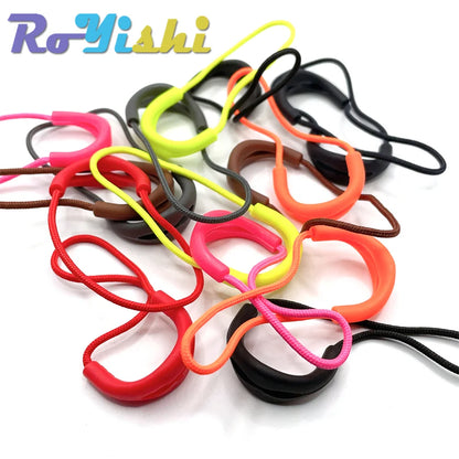 10 Pcs/Pack Mix Color Zipper Pull Cord Zipper Head Pull Puller End Fit Rope Tag Fixer Zip Cord for Garment Bags Accessory