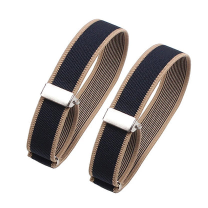 1Pair Fashion Adjustable Elastic Armband Shirt Sleeve Holder Women Men Arm Cuffs Bands for Party Wedding Clothing Accessories
