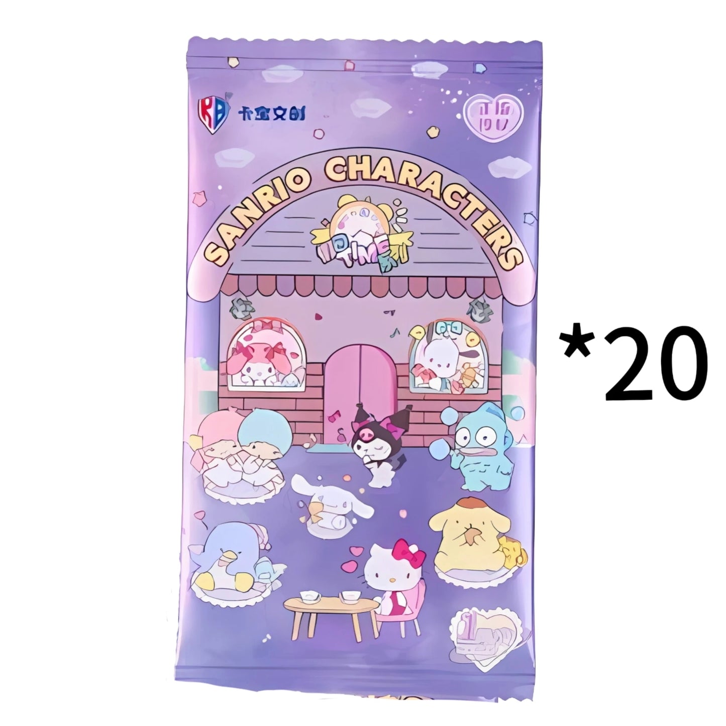 Original Box Card Sanrio Cute Anime Genuine Authorization Party Plan Characters Kuromi Kitty Melody Collection Birthday Gift