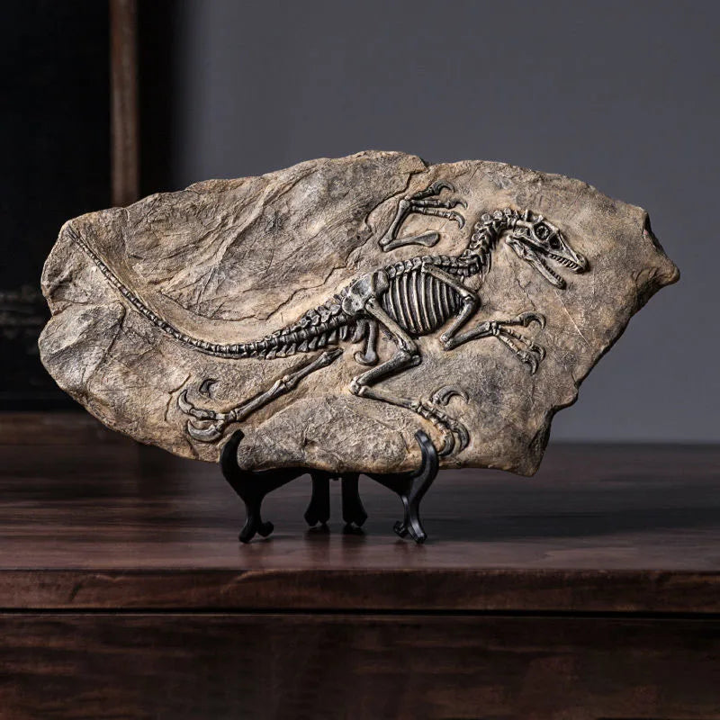 Simulated Dinosaur Fossil Model Resin Accessories Art Home Living Room Statue Decoration Items Study Office Sculpture Ornamen