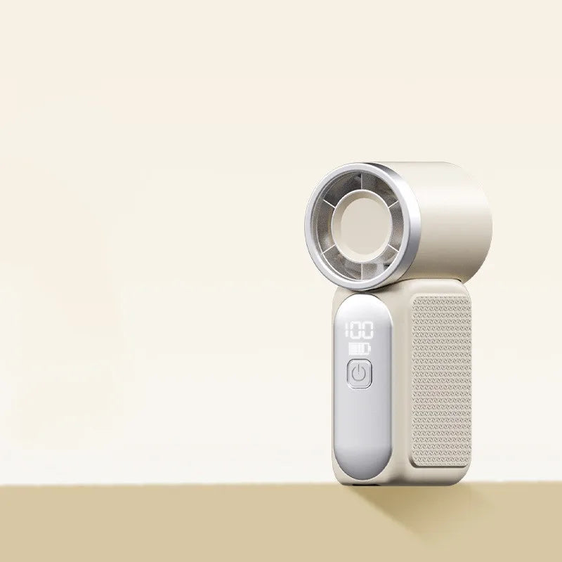 Adjustable wind speed settings allow users to customize airflow based on personal comfort. - white