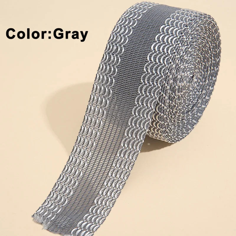 1-5M Self-Adhesive Pants Hem Paste Tape Trouser Edge Paste Iron-on Pant Shorten Repair Jean Hemming Tape For DIY Sewing Fabri