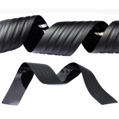 Universal ​Rear Bumper Guard PVC Rubber Protector Strip Car Trunk Door Sill Plate Protector For Bumper Reinforcement Decorati