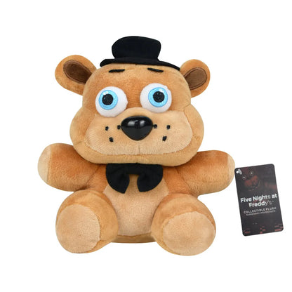 2025New FiveNight At Freddy Fnaf Cute Plush Toys Doll Bonnie Bear Foxy Cartoon Stuffed Dolls Freddy Toys For Children Fans Gi