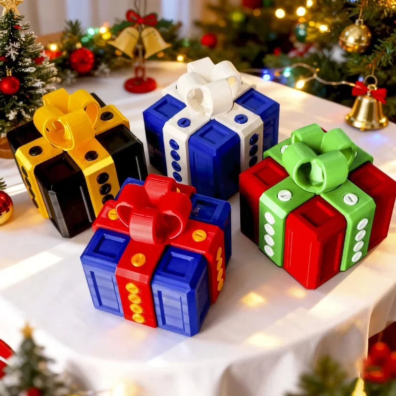 Screw-On Pop-Up Surprise Toys 3d Printer Toys Middle Finger Boxed Pranks Sculptures & Figurines Gift Box Decorations Printed