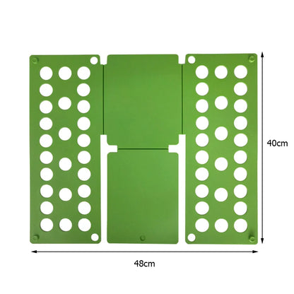 Plastic Folding Clothes Board Easy and Fast Kids Laundry Folder Folding Shirt Board Home Storage Tools for Quick Folding Clot