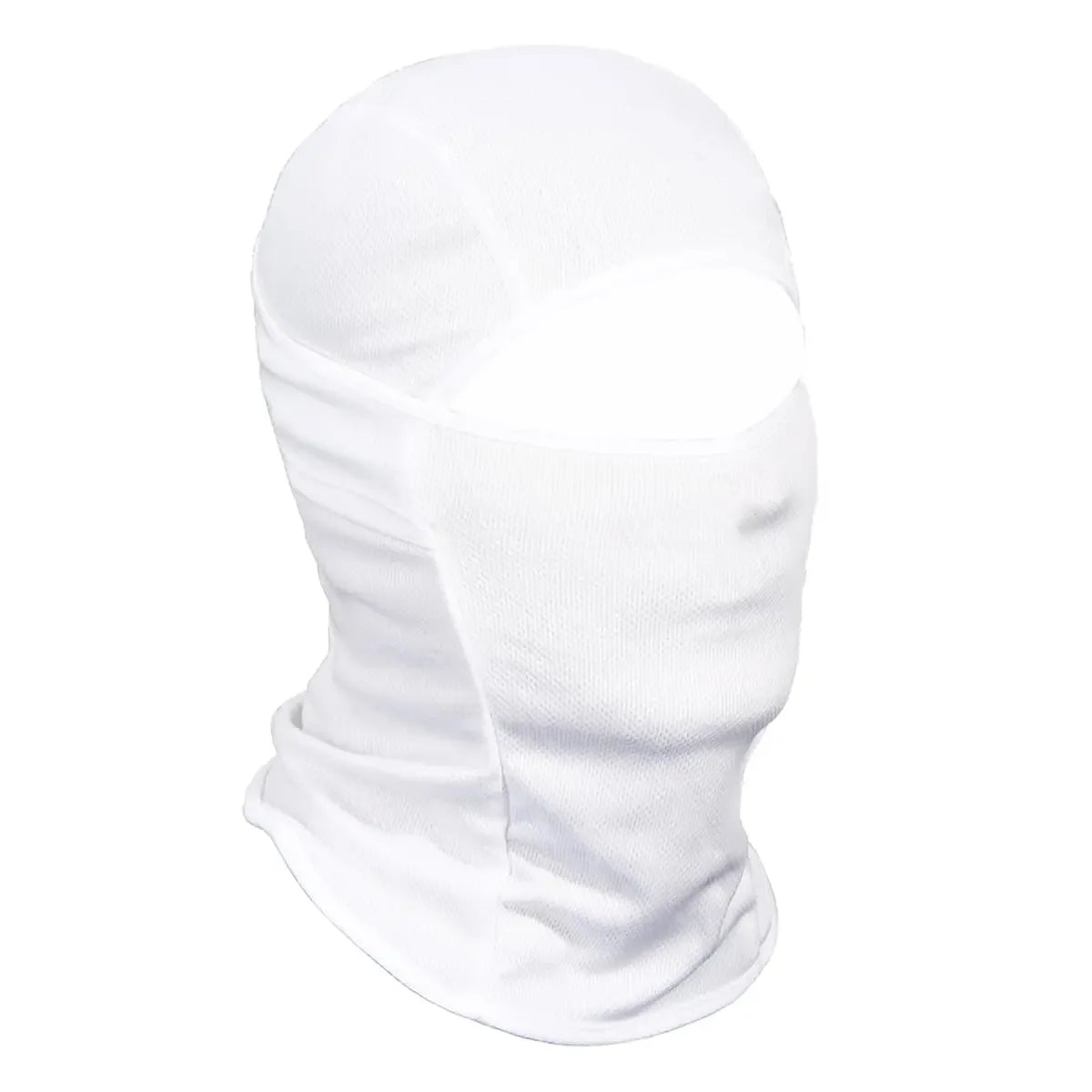Balaclava Ski Mask Full Face Cover for Men and Women Breathable Full Face Mask for Skiing Outdoor Sports - white